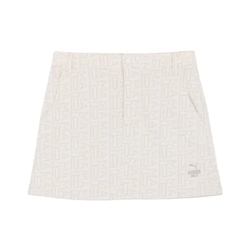 PUMA Casual Short Skirts Women's Beige