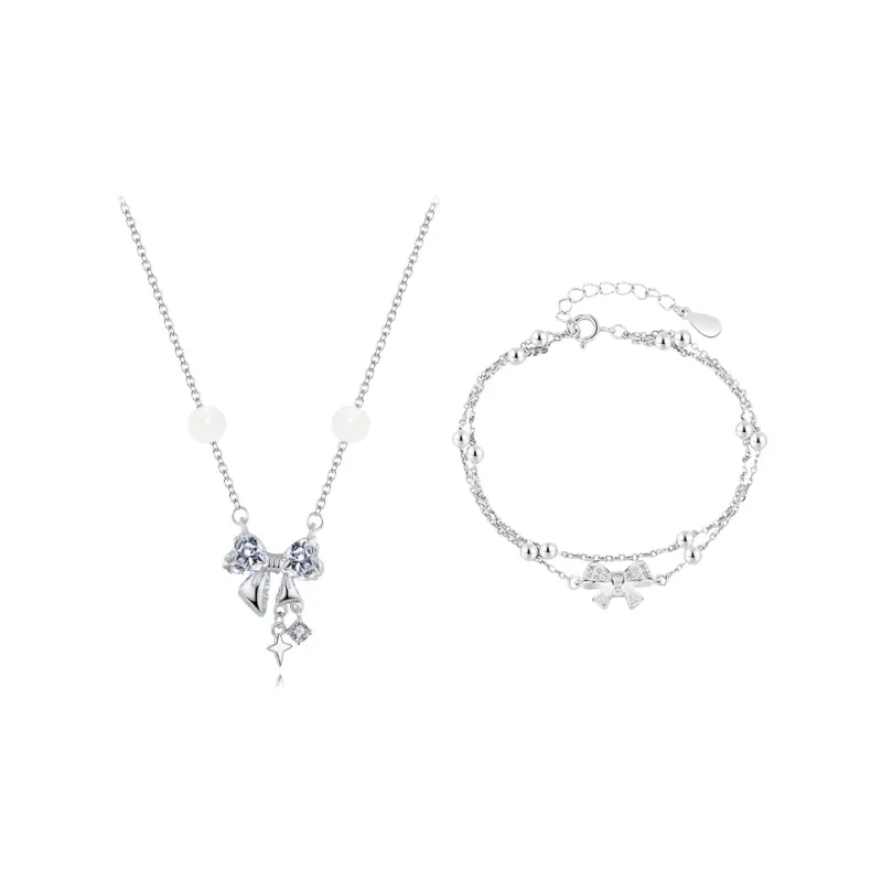 Muyan White Jade Bodhi Necklaces Women's-4