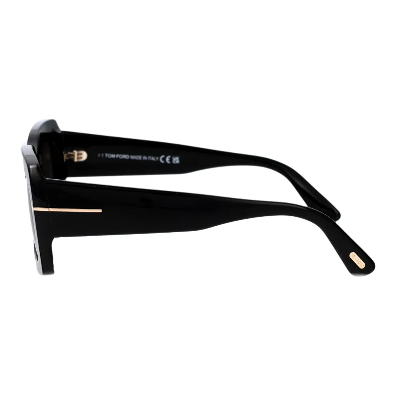 TOM FORD Brigitta Rectangle Frame Sunglasses-2