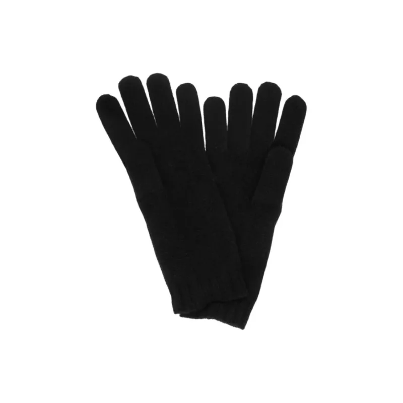 Polo Ralph Lauren Wool, Cashmere Knit Gloves Unisex Black-1