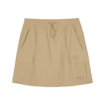 MLB New York Yankees Cargo Short Skirts Women's Khaki