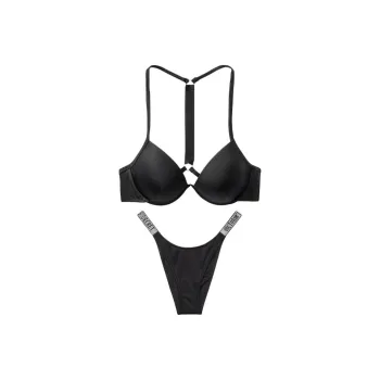 Victoria's Secret Swimsuit Set Women's Black