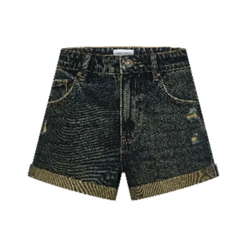 URBAN REVIVO Denim Shorts Women's Blue