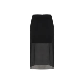 MOCO Casual Long Skirt Women's Black