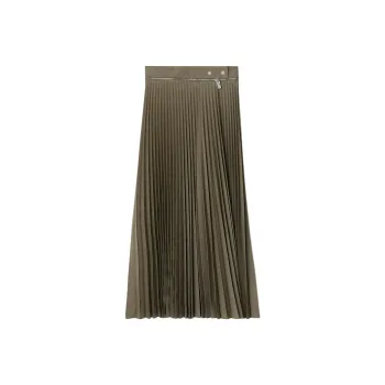 Burberry Casual Long Skirts Women's Elm Tree Heather Gray