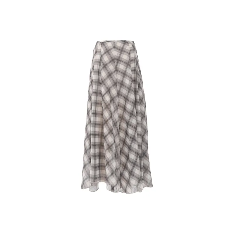 MJB Casual Long Skirts Women's Brown-1