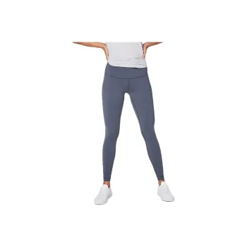 Lululemon Wunder Under Athletic Trousers Women's Blue Gray