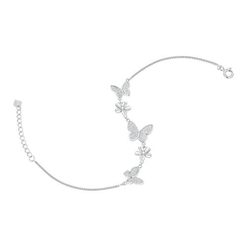 LAOMIAO 925 Sterling Silver Bracelets Women's