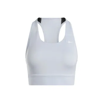 Reebok Running Essentials High-impact Bra Sports Underwear Women's Light Blue