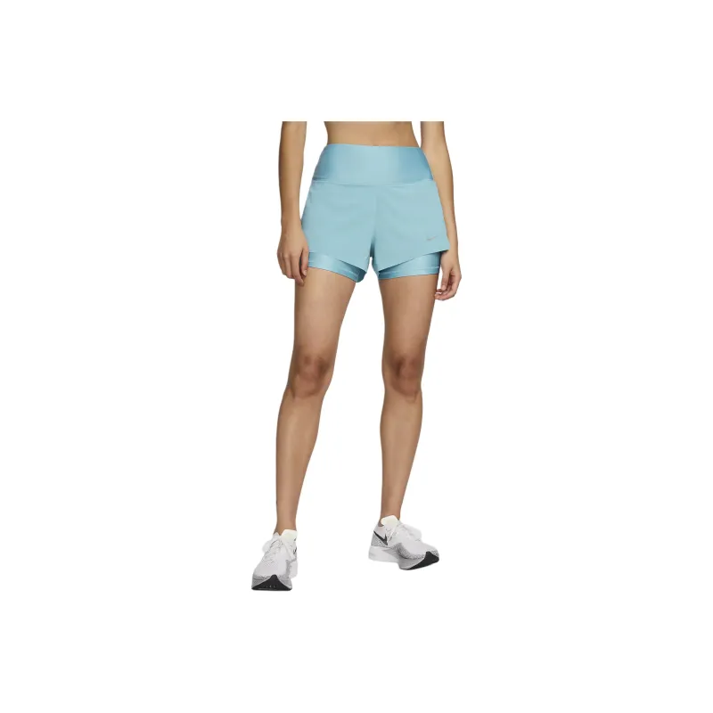 Nike Sports Shorts Women's Denim Turquoise-0