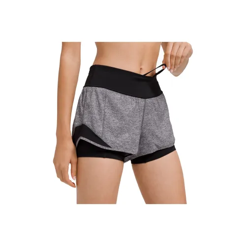 Lululemon Hotty Hot Series Sports Shorts Women's Mist Black