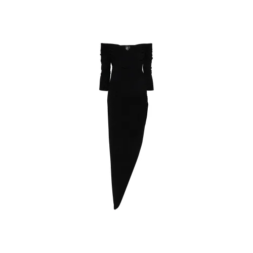 NORMA KAMALI Side drape Off shoulder Gown