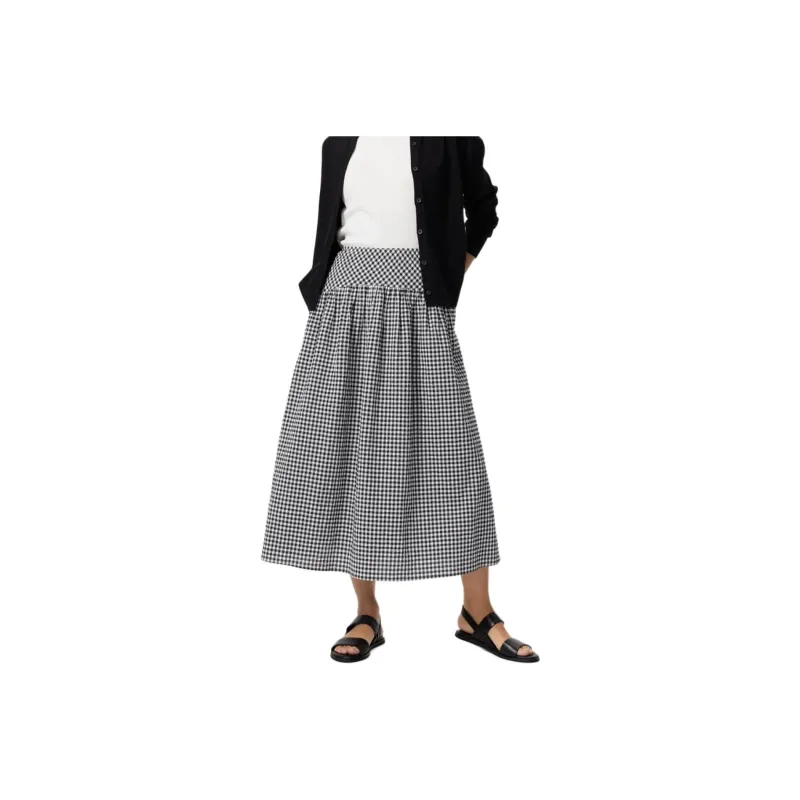 UNIQLO Casual Long Skirts Women's Black-0