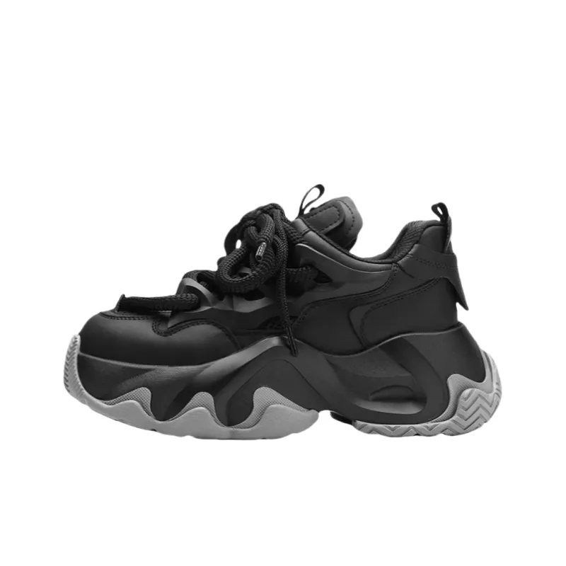 Alxnan Breathable And Lightweight Low Top Chunky Sneakers Women's-6