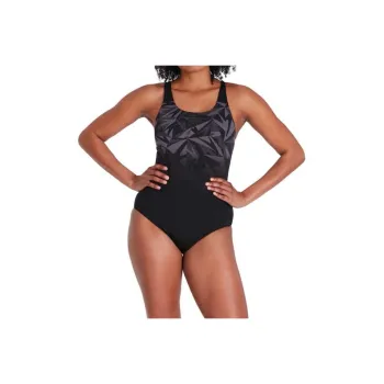 Speedo Boomsplice One piece Swimsuit Women's Black Charcoal