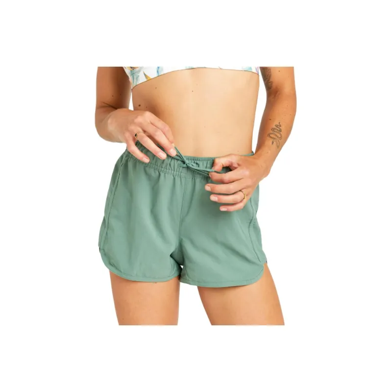 DECATHLON OLAIAN Tini Khaki Swimming Shorts Women's Light Olive-0