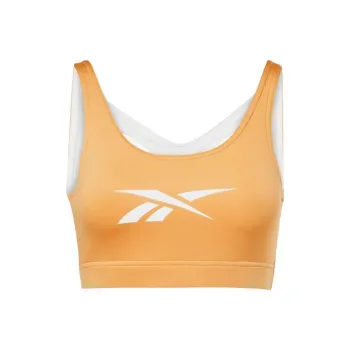 Reebok Workout Ready Sports Bra Sports Underwear Women's Apricot Yellow