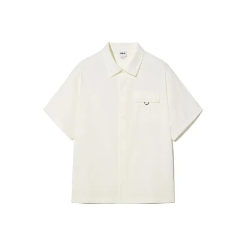 FILA Shirts Unisex Ecru