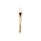 Small Round Pendant Silicone Facial Mask Brush (Champagne Gold)