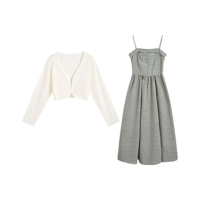 ZIHAN Two Piece Skirt Sets Women's-4