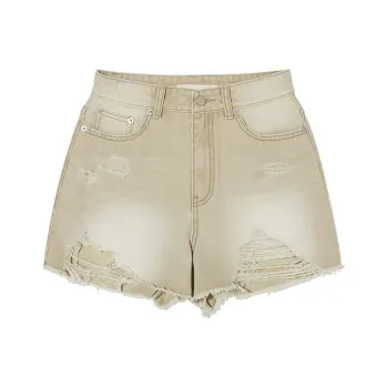 Kirsh Denim Shorts Women's Beige