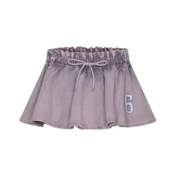 URBAN REVIVO Casual Short Skirts Women's Purple
