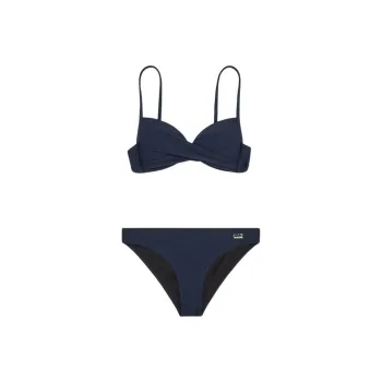 EMPORIO ARMANI EA7 SS25 Bikini Women's Navy Blue