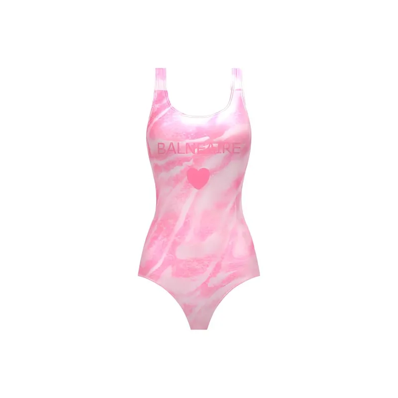 BALNEAIRE One-Piece Swimsuit For Hot Springs Women's Luminous Pink-0