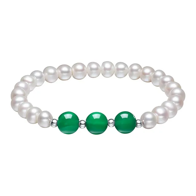 JINGUIFU Pearl Bracelets Women's-0