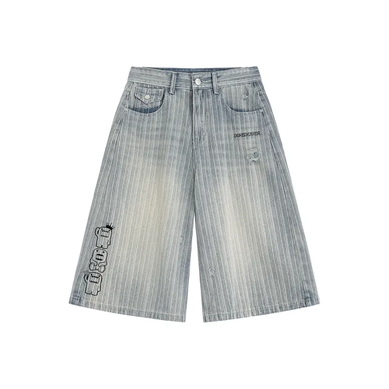 DUKE+DEXTER Denim Shorts Unisex-7