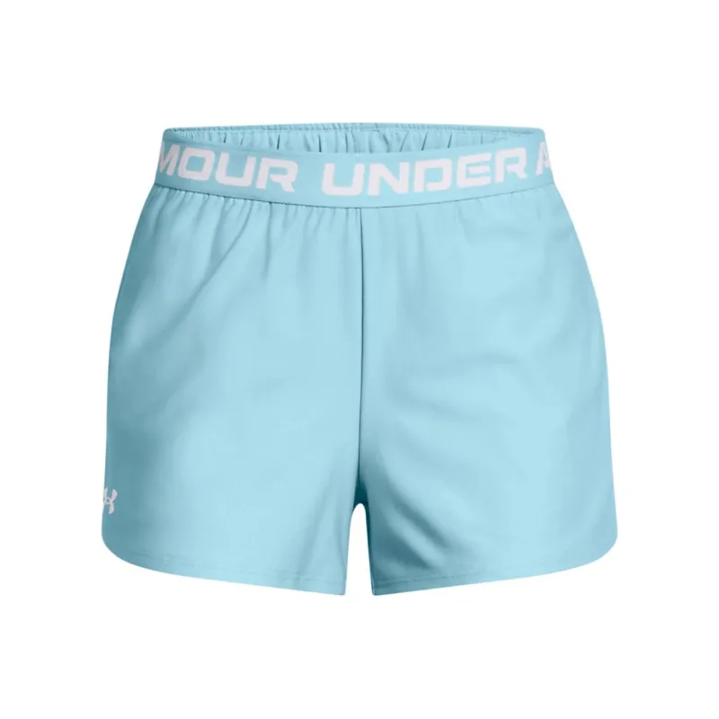Under Armour UA Tech™ Print Inset 3' Shorts Sports Shorts Women's Team Blue-0