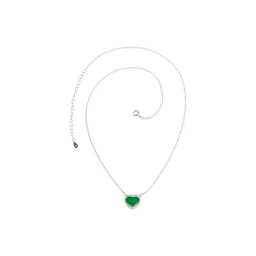 Long Fu Glutinous Jade Necklaces Women's