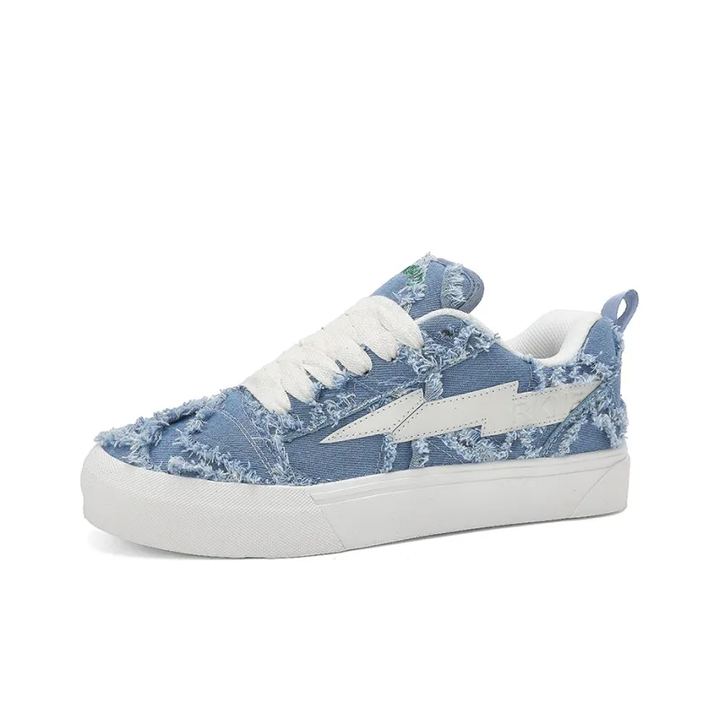 FZFA Anti Slip And Wear Resistant Height Increasing Low Top Classic Preppy Style Students Skateboard Shoes Unisex-2