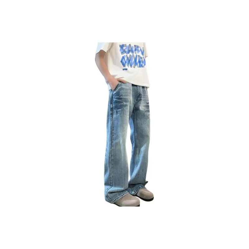 FONDLOOK Jeans Men Blue-0