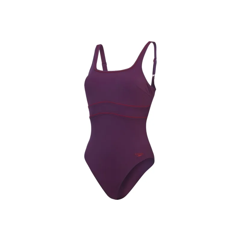 Speedo Shaping Contour Eclipse Swimsuit One-piece Swimsuit Women's Purple-0