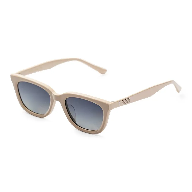 HELEN KELLER Plate Frame Cat Eye Sunglasses Unisex-6