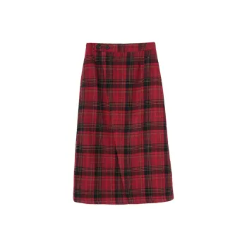WESTLINK Casual Long Skirts Women's Red