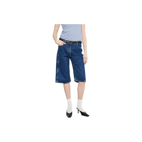 Saks Potts Denim Shorts Women's Blue