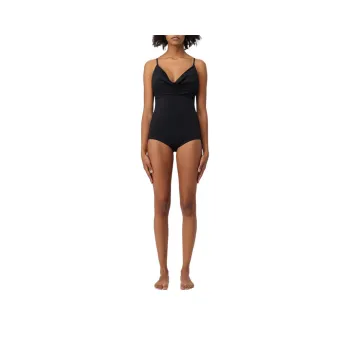 Magda Butrym Draped Scoop Neck Swimsuit