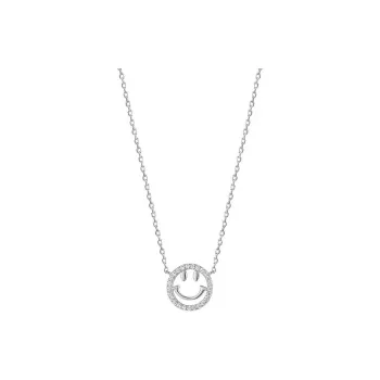 Heart Grass S925 Silver Necklaces Women's