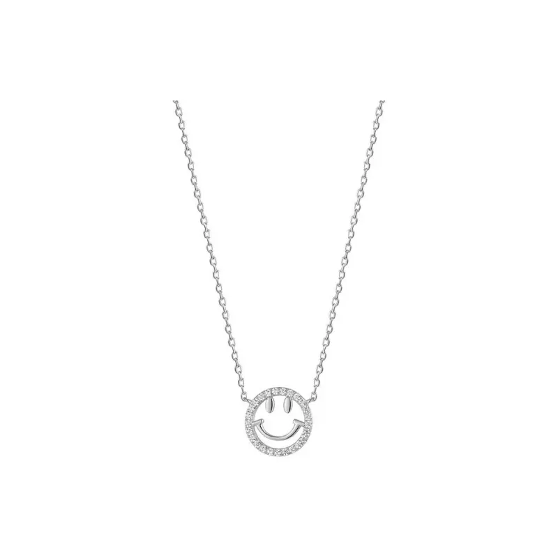 Heart Grass S925 Silver Necklaces Women's-0