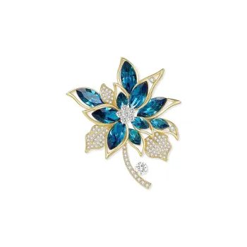 JUICY GRAPE Zircon Brooches Women's