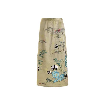 A LIFE ON THE LEFT Casual Long Skirt Women's Bergamot