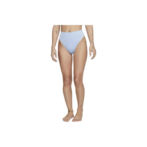 Nike Women's High-Waist Swim Bottom Swimming Shorts Women's Light Blue