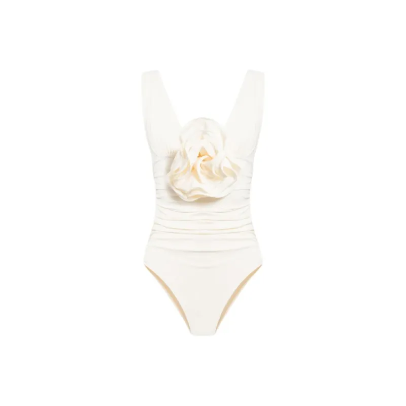 MAGDA BUTRYM One-piece Swimsuit Women's Beige-0