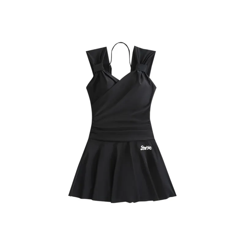 Barbie One piece Swimsuit Women's Black-0