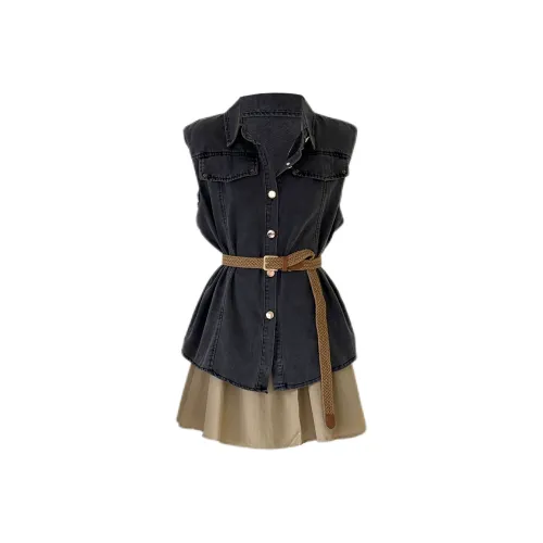 Udon House Two Piece Skirt Sets Women
s
