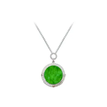 SIYIJIA Bean Type Jadeite Pendants Unisex
