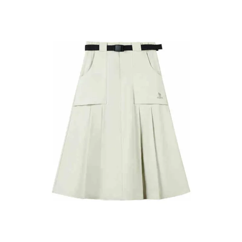 CAMEL Casual Long Skirts Women's-2