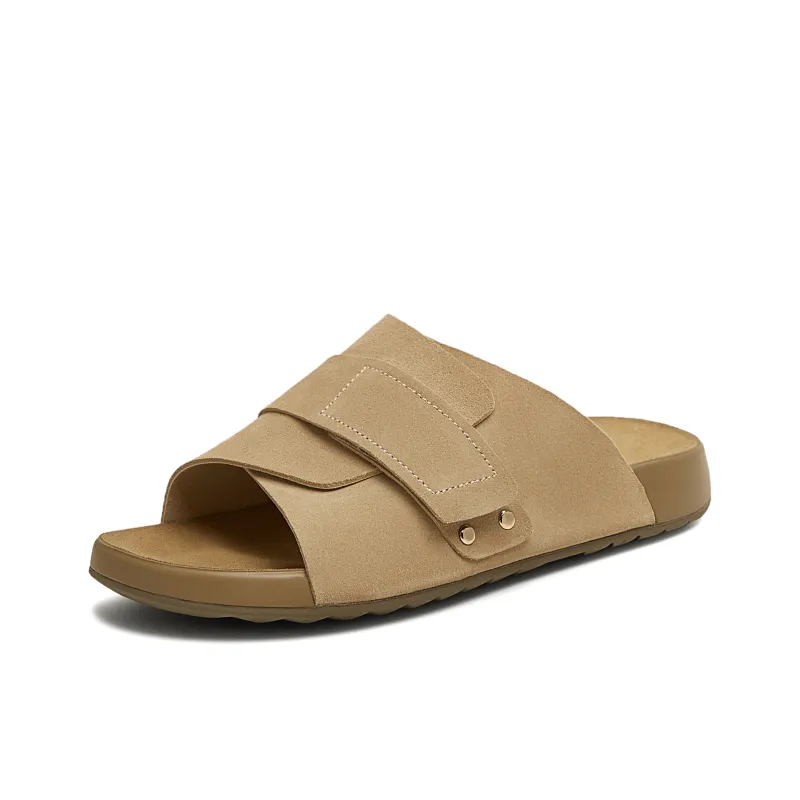 Teenmix Rubber Sole Quiet Slip Resistant Abrasion Resistant Cushioning Slide Slippers Women's-1